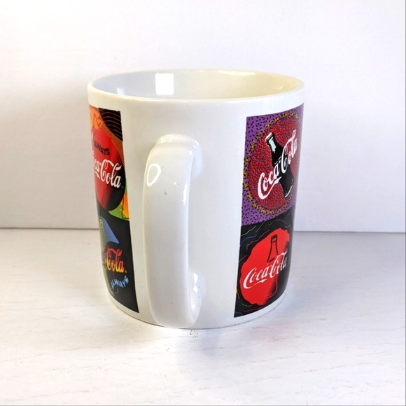 Vintage 1995 Coca-Cola "Always Happening, Always Coca-Cola" Coffee Mug - Picture 4 of 6